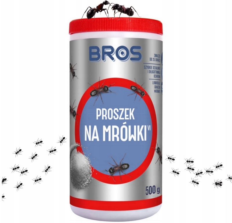 Bros prášok proti mravcom 0,25 kg 250 ml